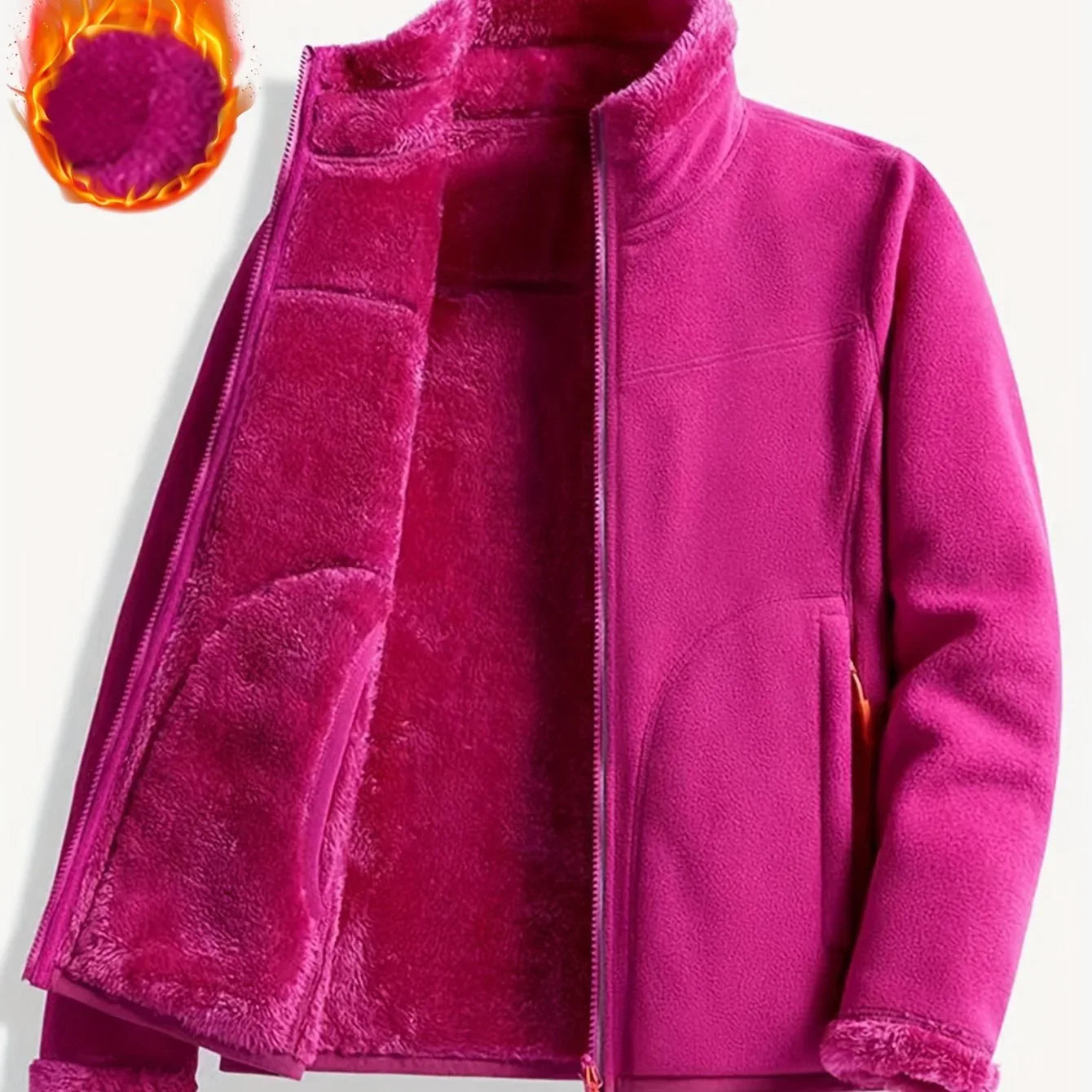 Reversible Sherpa Fleece Jacket