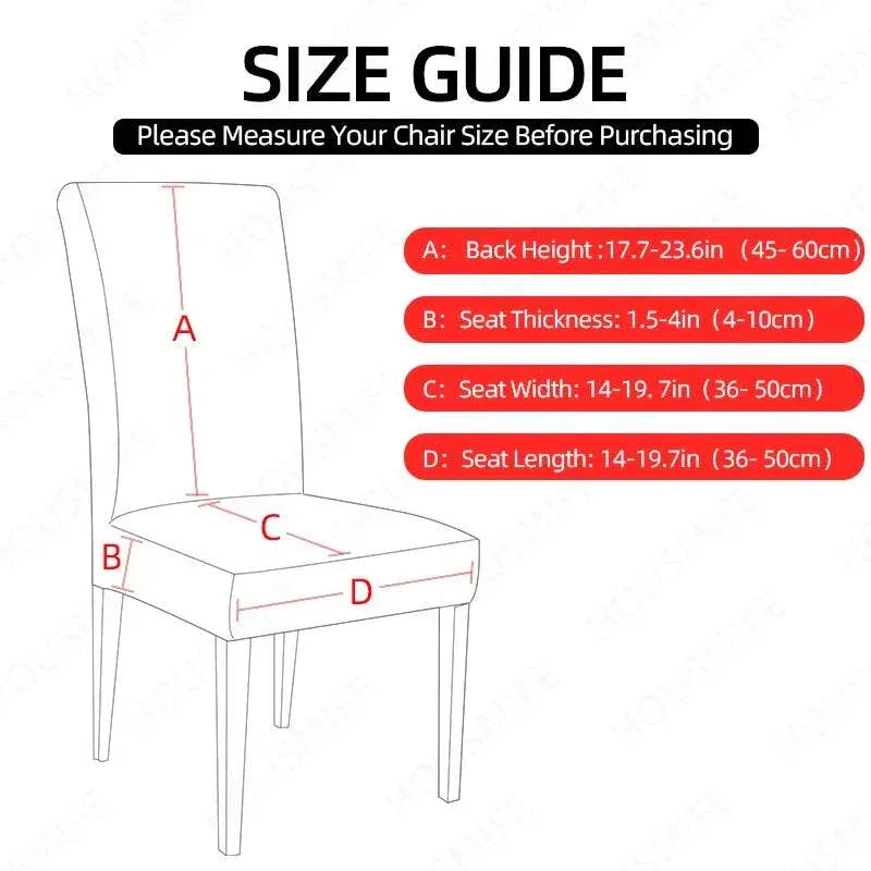Sovana Home Stretch Chair Covers – Designer Print Edition - Montero Milan