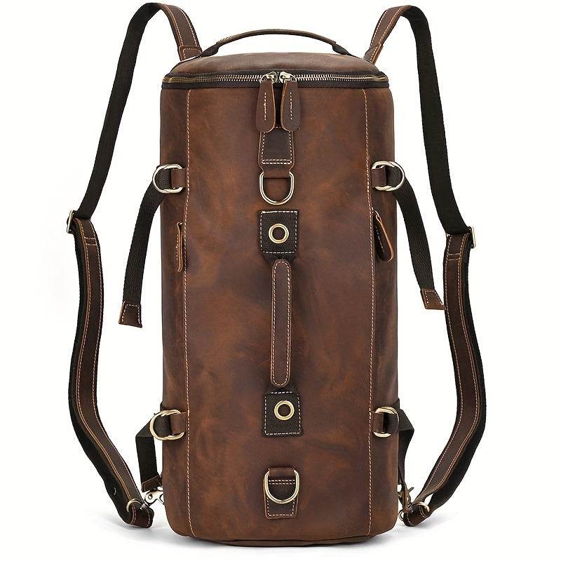ForgeTrail™ Vintage Genuine Leather Backpack - Montero Milan