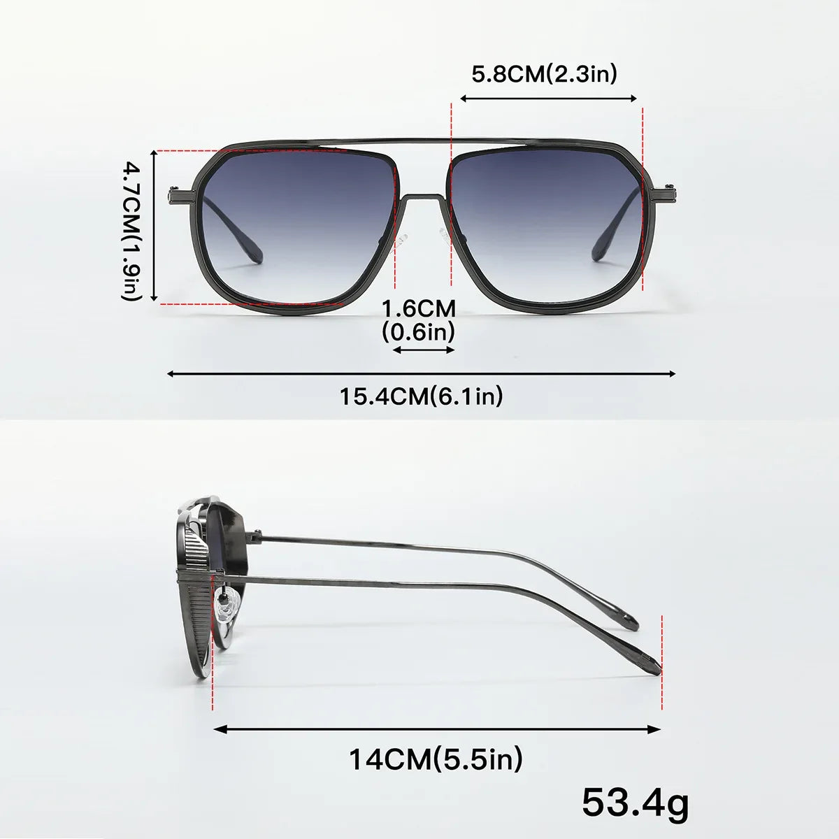 ShadeCraft™ Pilot Sunglasses