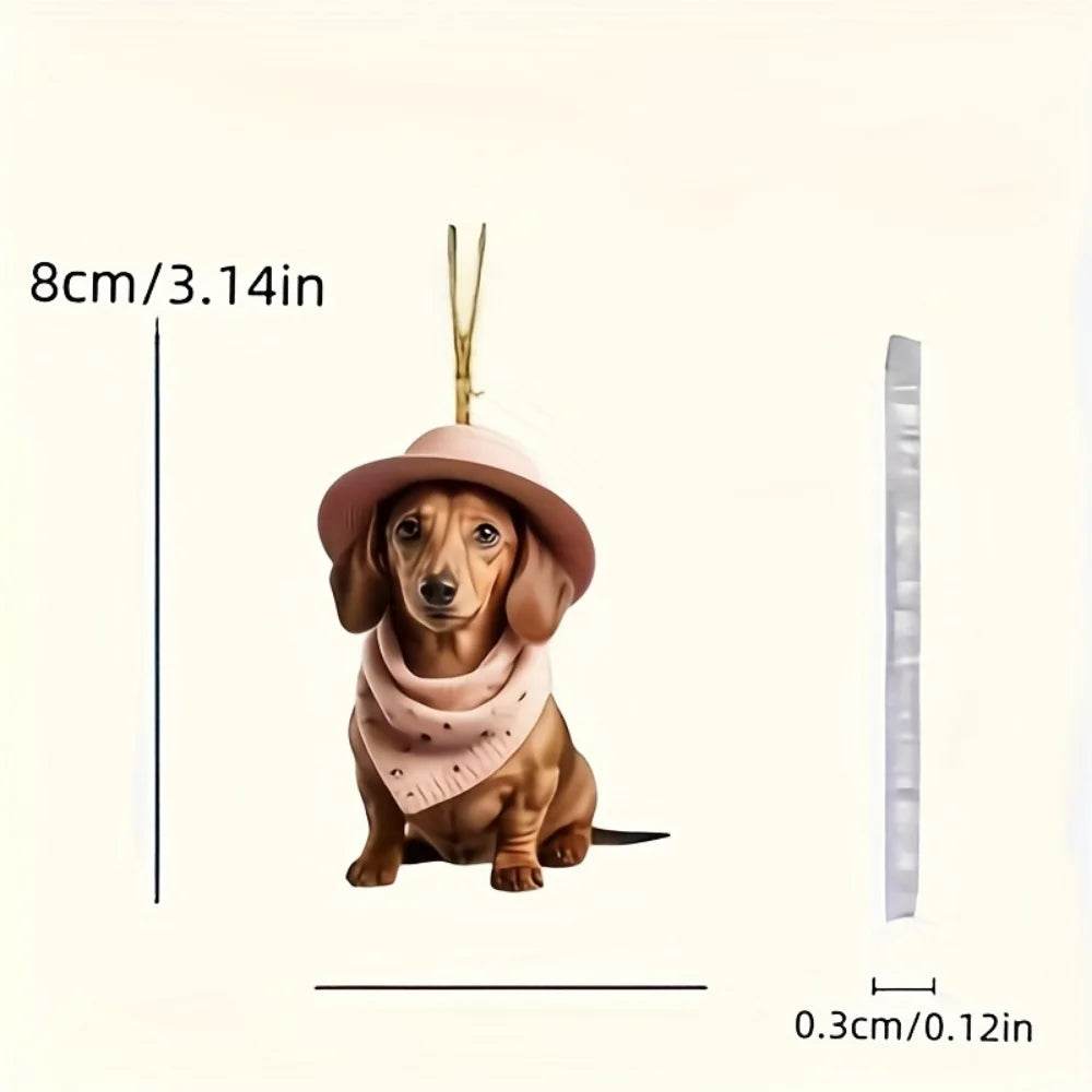 Adorable Puppy Hanging Ornament - Montero Milan