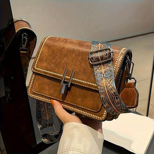 Retro Flap Mini Shoulder Bag - Montero Milan