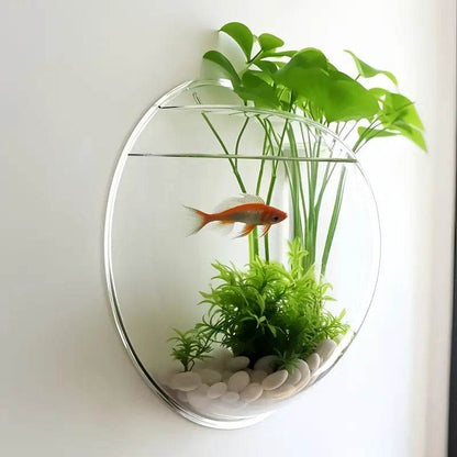 Wall-Mounted Vase & Mini Fish Tank - Montero Milan