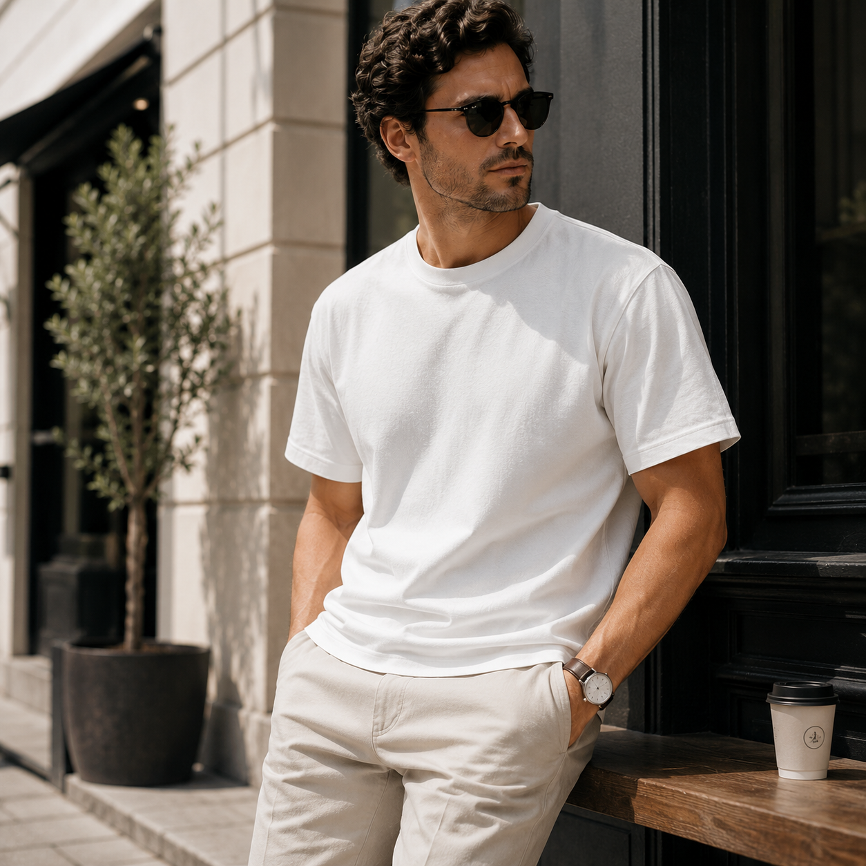 Heavyweight Cotton Short Sleeve T-Shirt