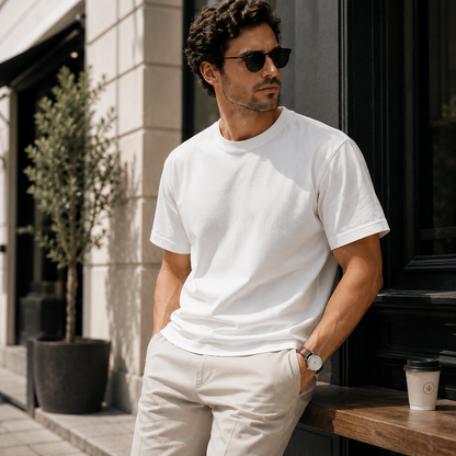 Heavyweight Cotton Short Sleeve T-Shirt