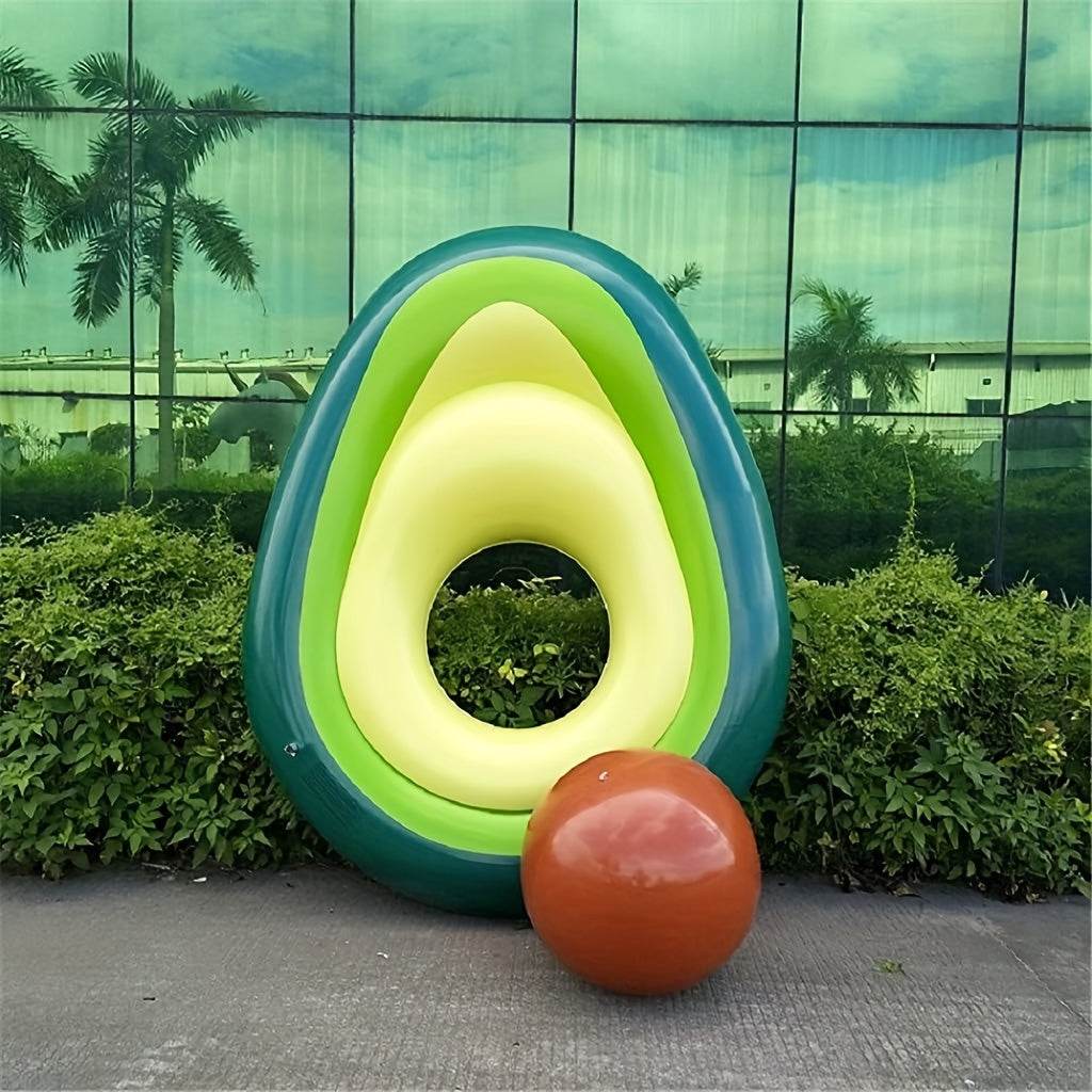 Avocado Pool Float with Removable Pit  - Montero Milan
