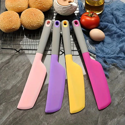 Oversized Silicone Spatula - Heat-Resistant, Non-Stick & Soft Kitchen Tool for Cooking, Baking, Mixing, Stirring & Scraping, Durable & Easy to Clean, Essential Cooking Utensil | Ergonomic Handle Design | Flexible Spatula