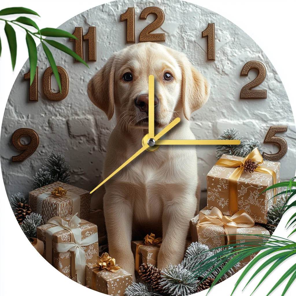 Labrador Retriever Silent Wall Clock - Montero Milan