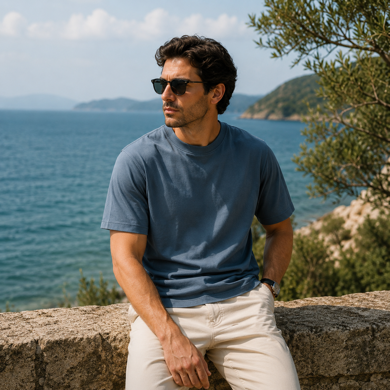 Heavyweight Cotton Short Sleeve T-Shirt