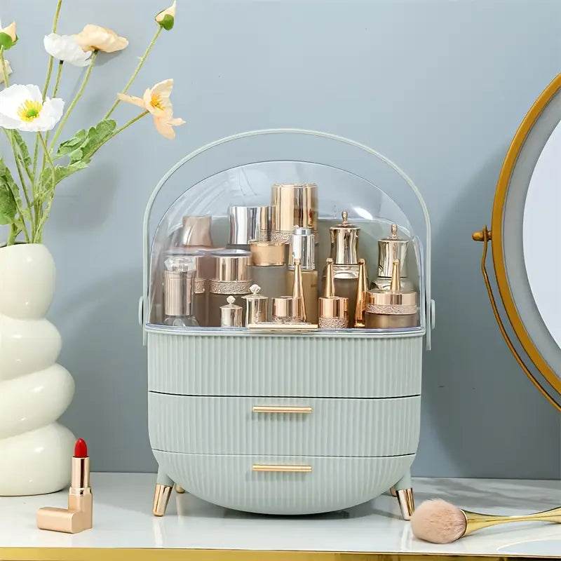 Portable Clear Dome Vanity Organizer - Montero Milan