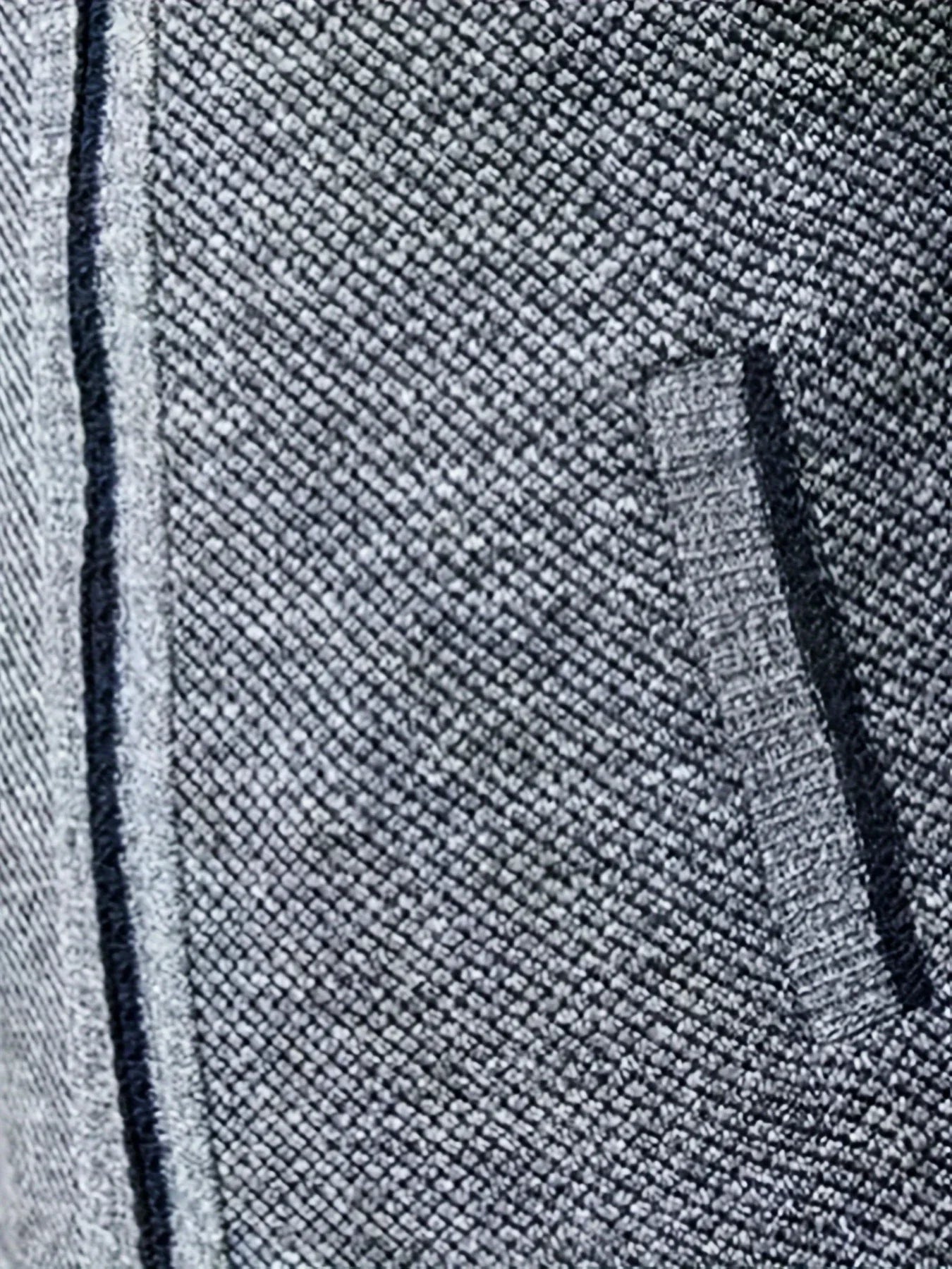 Men'S Thick Fleece Zip-Up Cardigan - Casual Long Sleeve Knit Sweater with Stand Collar, Solid Color, Regular Fit for Fall/Winter, Comfortable Layering Piece, Winter Cardigan, Autumn Outerwear, Modern Casualwear, Durable Fabri
