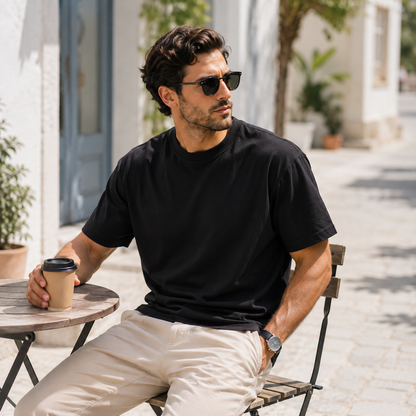 Heavyweight Cotton Short Sleeve T-Shirt