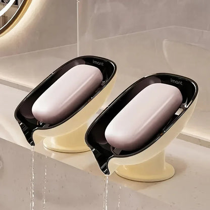 Montero Milan Drain soap dish, soap holder, bathroom drain soap rack, household suction cup soap box without drilling, scented soap holder, scented soap tray, bathroom soap container and storage