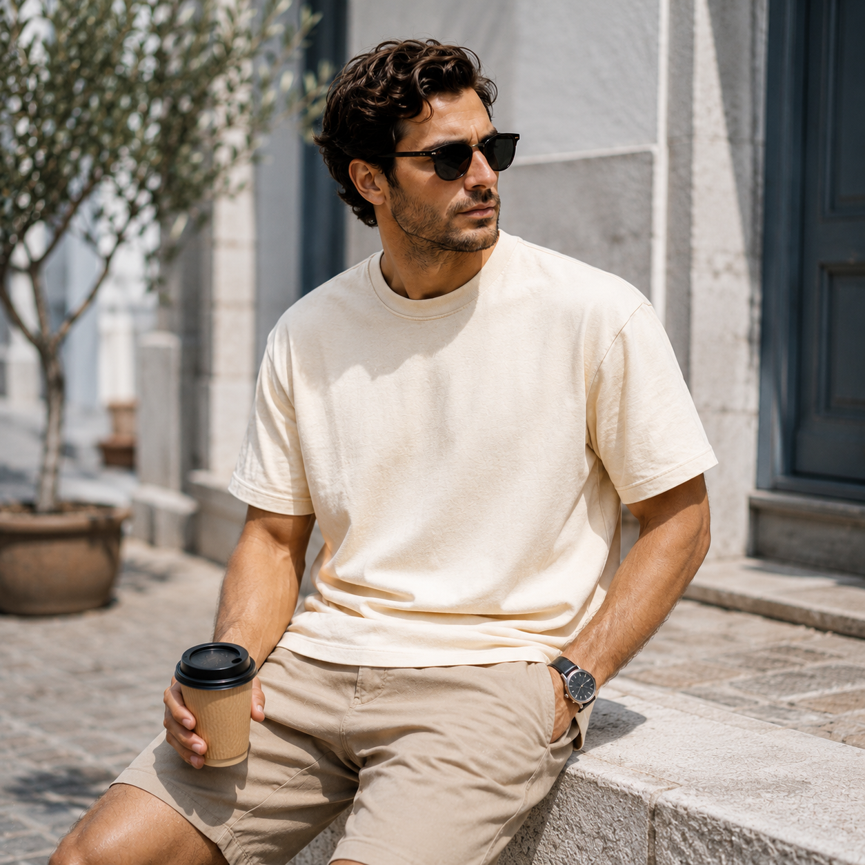 Heavyweight Cotton Short Sleeve T-Shirt
