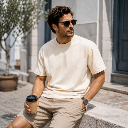 Heavyweight Cotton Short Sleeve T-Shirt