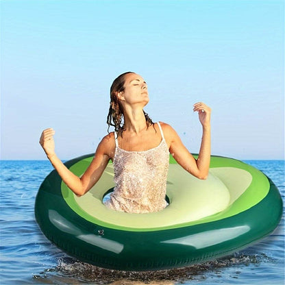 Avocado Pool Float with Removable Pit  - Montero Milan