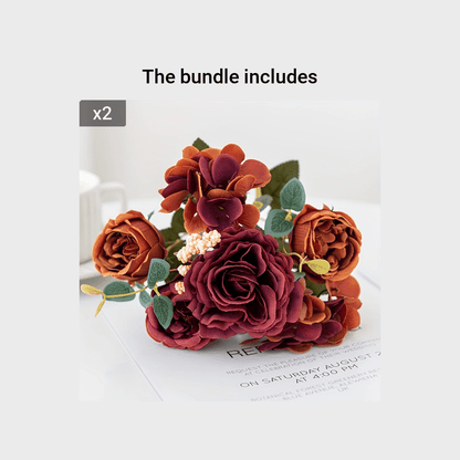 Romantic Peony Rose Bouquet - Montero Milan