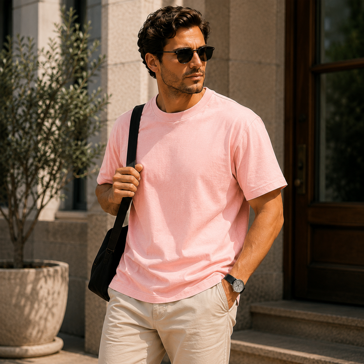 Heavyweight Cotton Short Sleeve T-Shirt