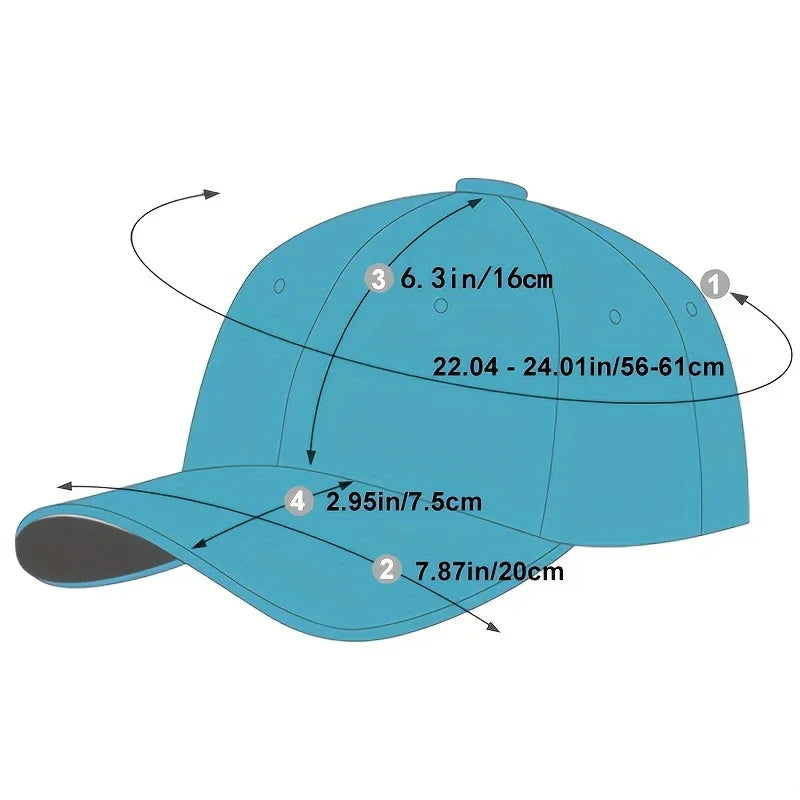 1pc Men's British PU Leather Baseball Cap Adjustable Breathable Casual Hat Spring/Summer/Autumn/Winter Hat Christmas Gift