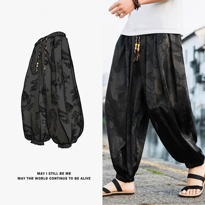 Samurai Style Wide-Leg Trousers - Montero Milan