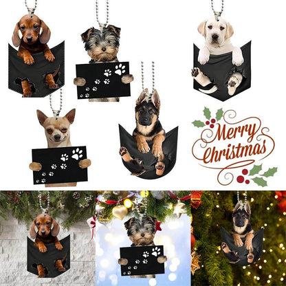 Adorable Puppy Hanging Ornament ( 1 PCs / 6 PCs) - Montero Milan