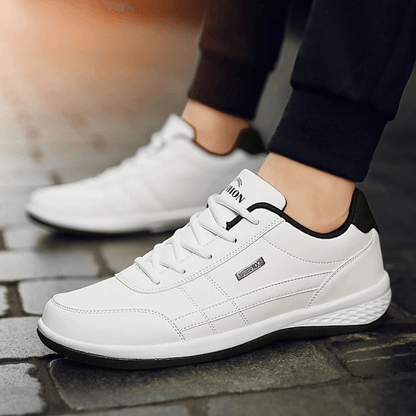 VeroLift™ Waterproof Leather Sneakers - Montero Milan