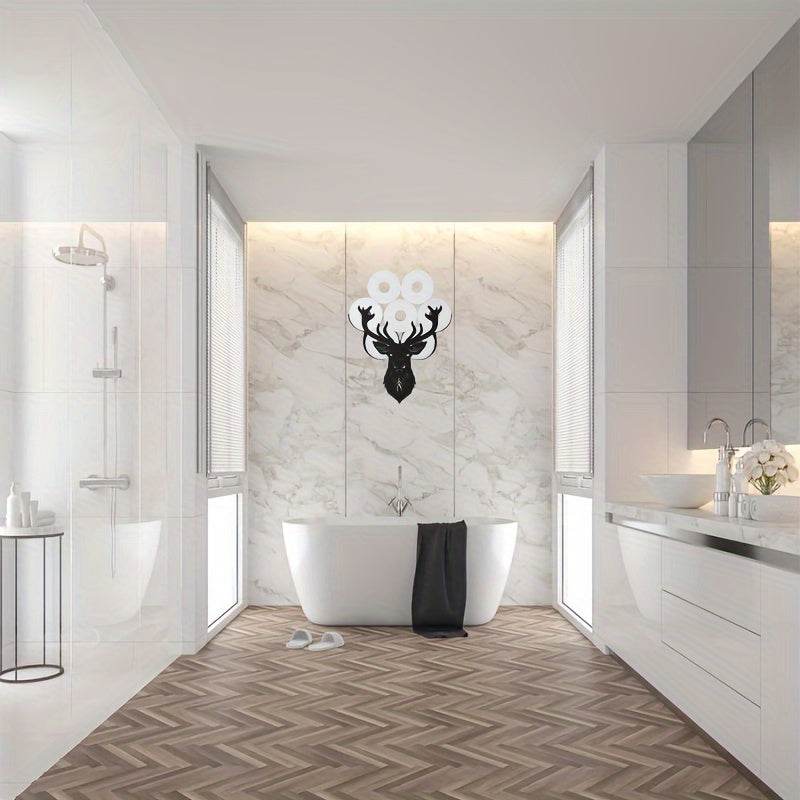 Deer Head Toilet Paper Holder Rack - Montero Milan