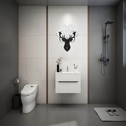 Deer Head Toilet Paper Holder Rack - Montero Milan