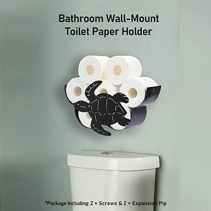 Ocean Turtle Toilet Paper Holder Rack - Montero Milan