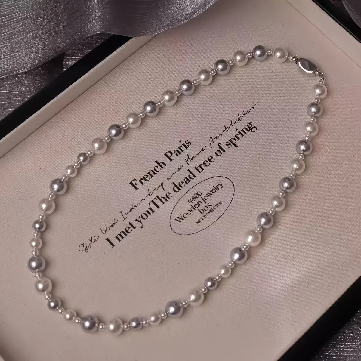 Women'S Elegant Freshwater Pearl Necklace with Shell - Classic Bohemian Style, Versatile Accessory for Daily Wear and Parties, Perfect Valentine'S Day Gift, All-Season Freshwater Pearls Necklace