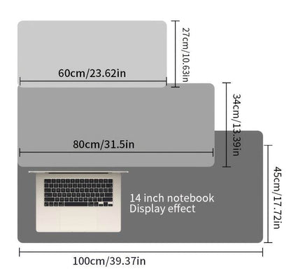 PU Leather Non-Slip Desk Mat - Montero Milan
