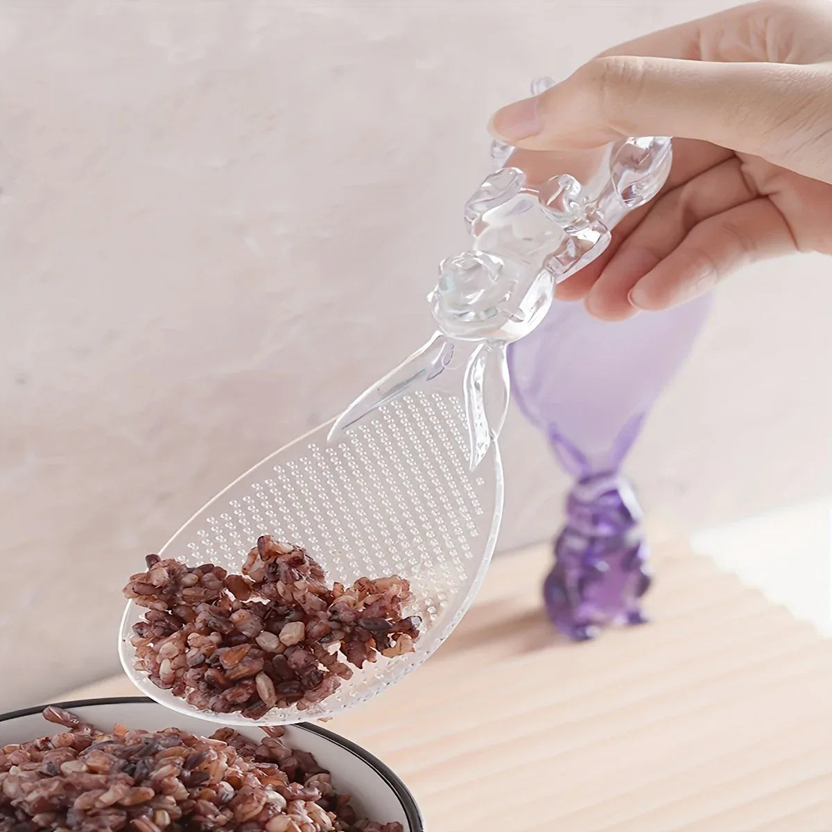 Montero Milan 1 Modern Plastic Multi-Purpose Kitchen Strainer - Fruit, Vegetable, Rice, and Grain Food Drain Basket - Kitchen Accessory Storage Basket