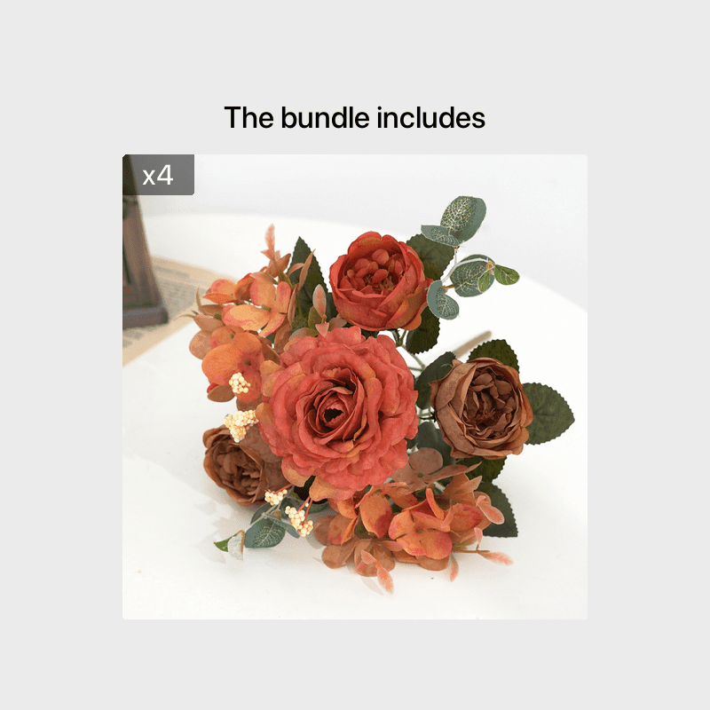 Romantic Peony Rose Bouquet - Montero Milan