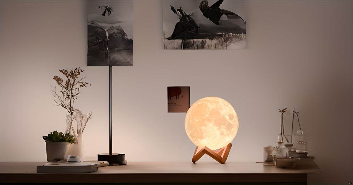 Lunar Glow Color-Changing Lamp - Montero Milan