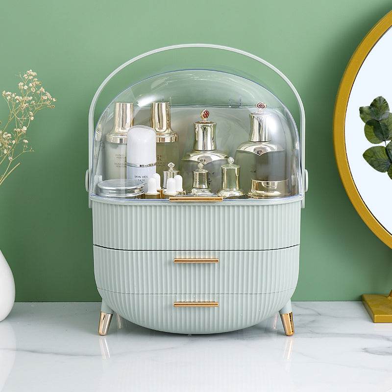 Portable Clear Dome Vanity Organizer - Montero Milan