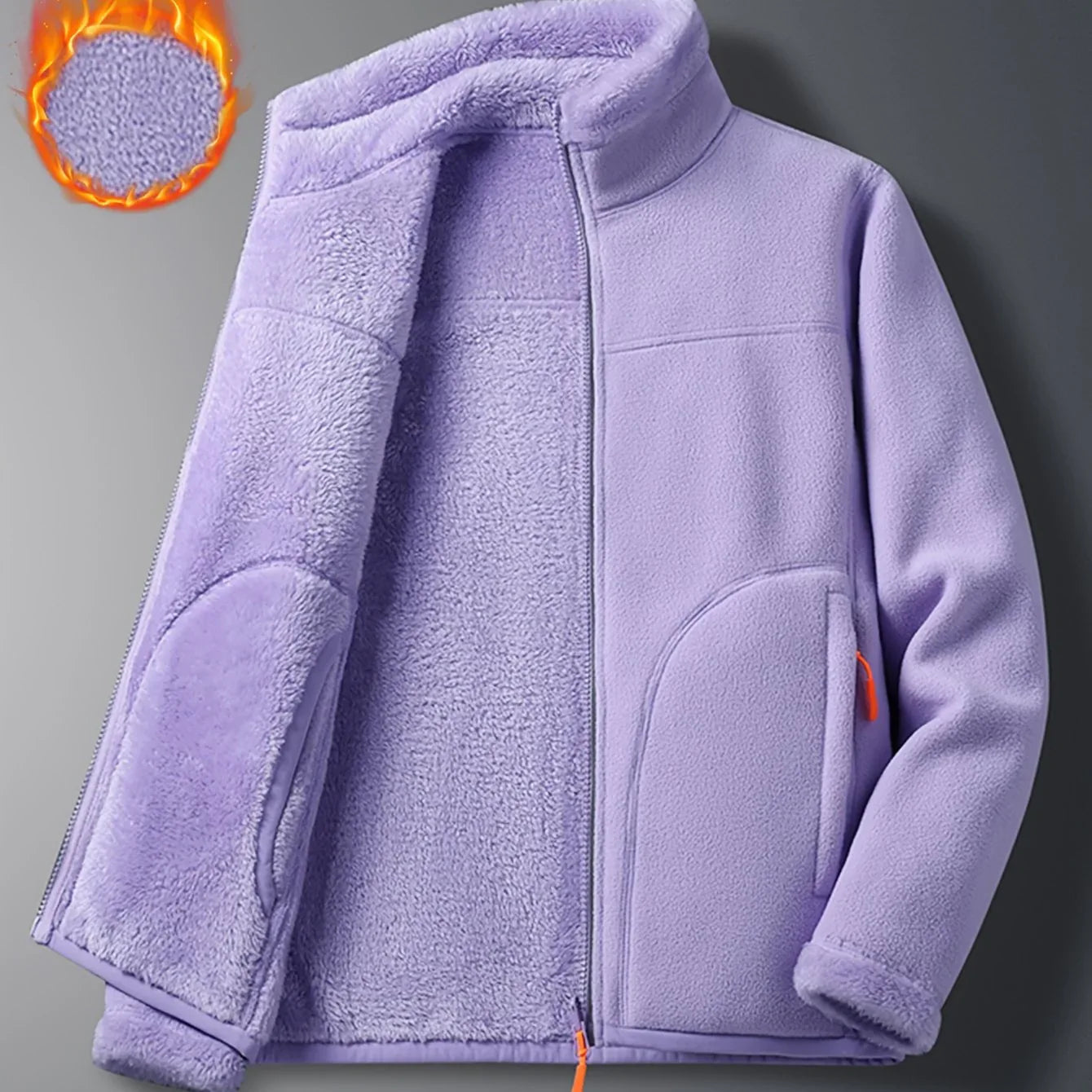 Reversible Sherpa Fleece Jacket