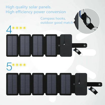 SunVolt™ Portable Solar Charger – Your Outdoors Power Source for Adventurers Anywhere, Anytime - Montero Milan