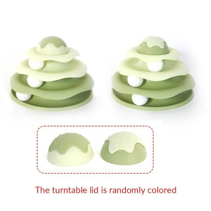 Triple Track Interactive Cat Toy - Montero Milan