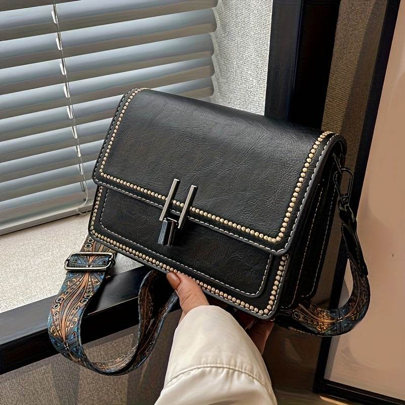 Retro Flap Mini Shoulder Bag - Montero Milan
