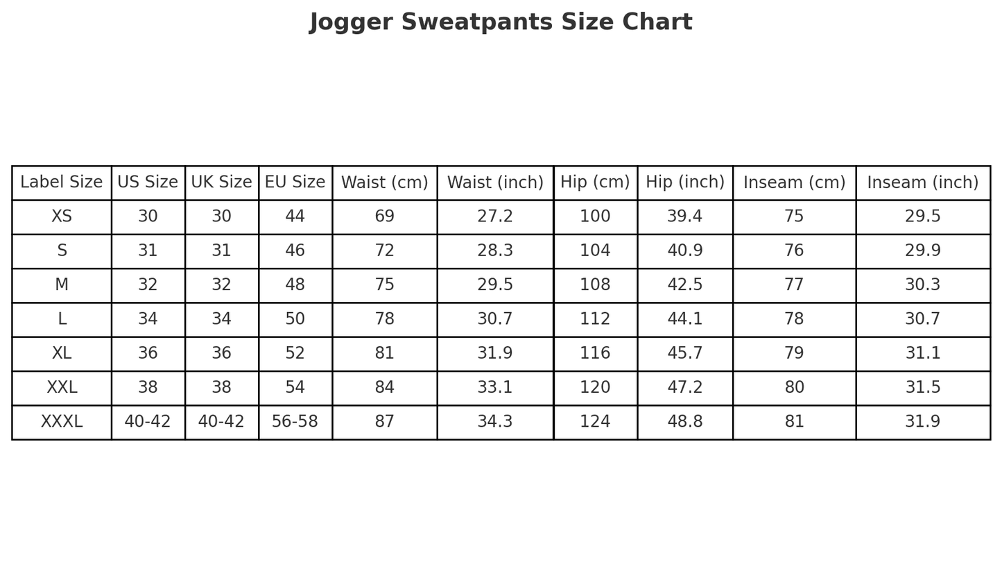 3-Pack Men's Fleece Jogger Sweatpants - Montero Milan