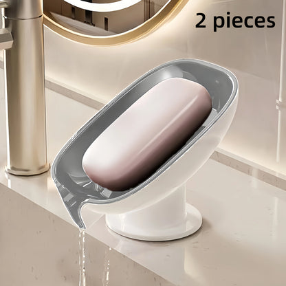 Montero Milan Drain soap dish, soap holder, bathroom drain soap rack, household suction cup soap box without drilling, scented soap holder, scented soap tray, bathroom soap container and storage