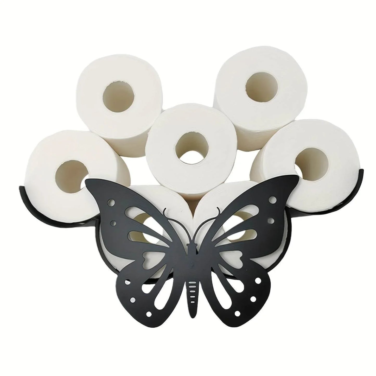 Butterfly Toilet Paper Holder Rack - Montero Milan