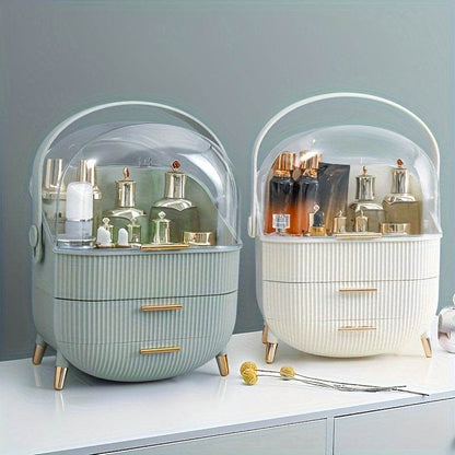 Portable Clear Dome Vanity Organizer - Montero Milan