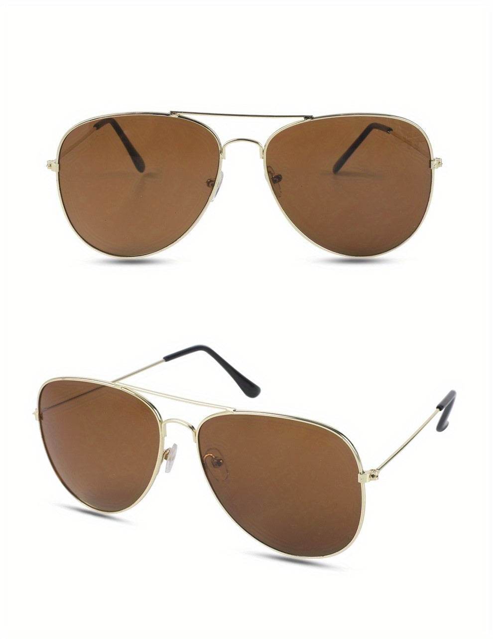 Unisex Retro Mirrored Aviator Sunglasses  - Montero Milan