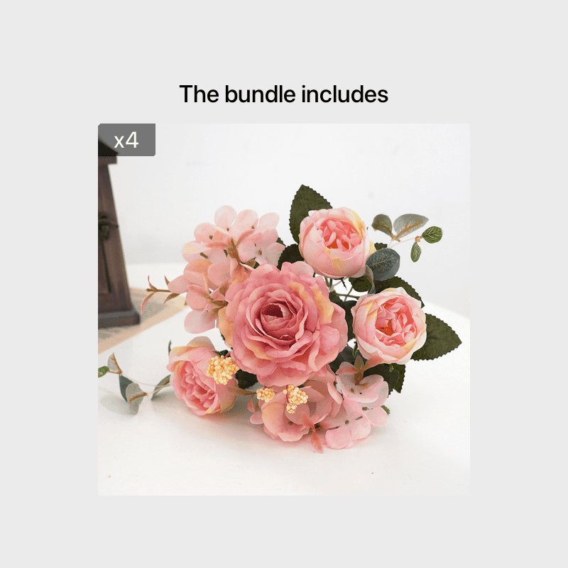 Romantic Peony Rose Bouquet - Montero Milan