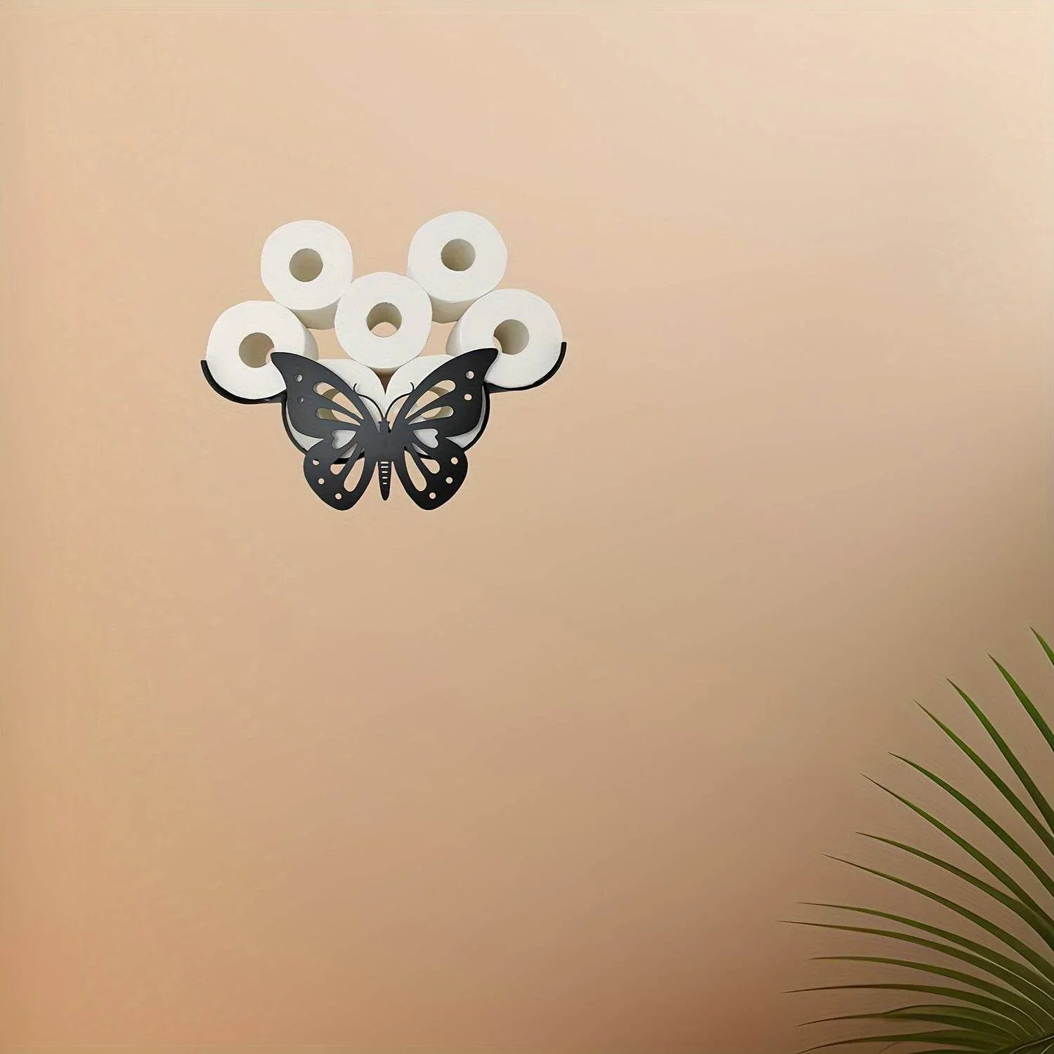 Butterfly Toilet Paper Holder Rack - Montero Milan