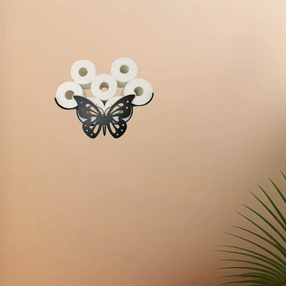 Butterfly Toilet Paper Holder Rack - Montero Milan