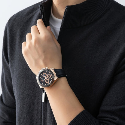 2025 New Christmas Gift Men's Zipper Knit Cardigan Jacket for Outdoor Casual Gatherings, Wearable in Spring, Autumn, and Winter, Wool Blend Material - Dark Gray / NZ 34