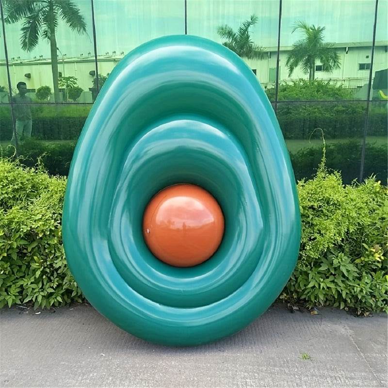 Avocado Pool Float with Removable Pit  - Montero Milan