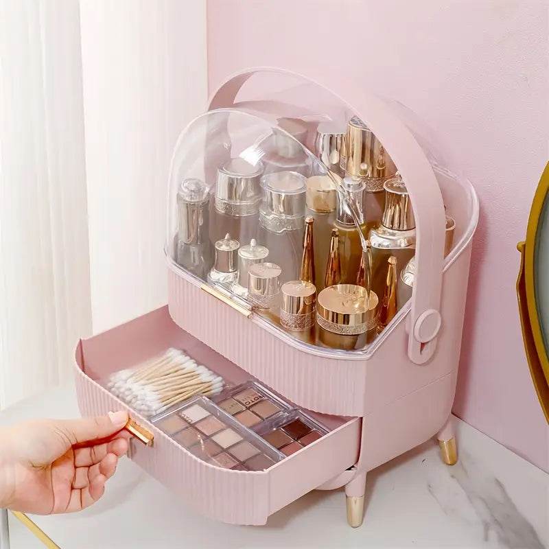 Portable Clear Dome Vanity Organizer - Montero Milan